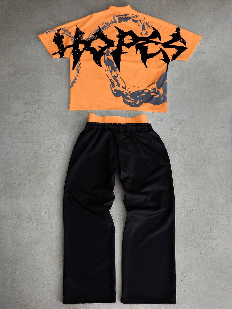 Men's T-Shirt And Pants 2pc Set