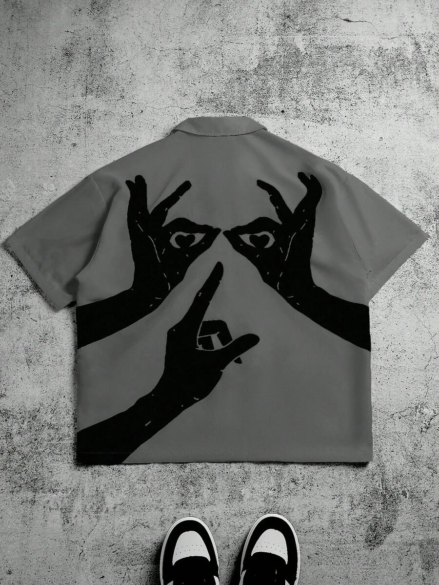 Men’s Loose-Fit Short-Sleeve Shirt