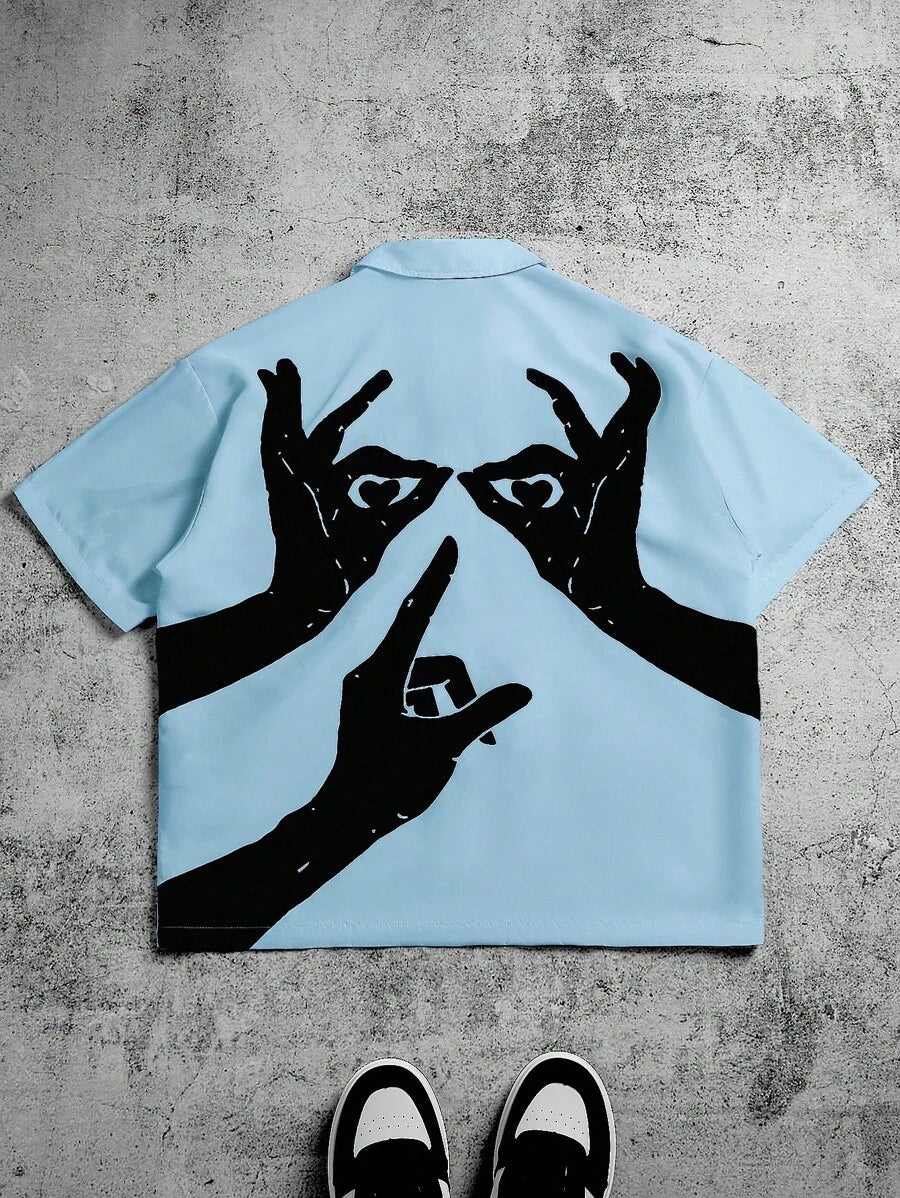 Men’s Loose-Fit Short-Sleeve Shirt