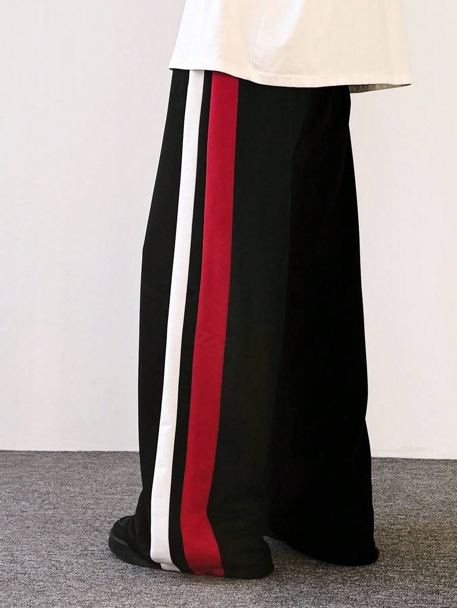 Men's Wide Leg Loose Casual Sweatpants