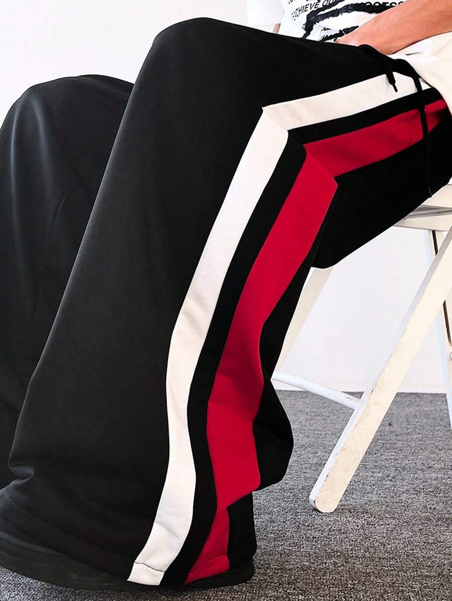 Men's Wide Leg Loose Casual Sweatpants