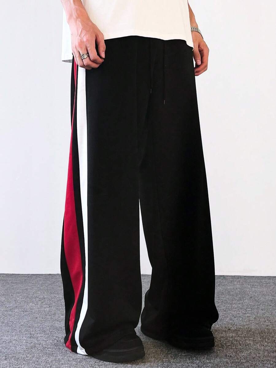 Men's Wide Leg Loose Casual Sweatpants