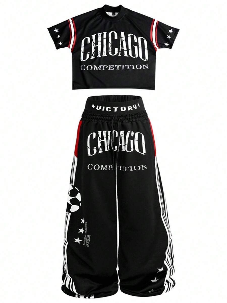 Men's T-Shirt And Pants 2pc Set