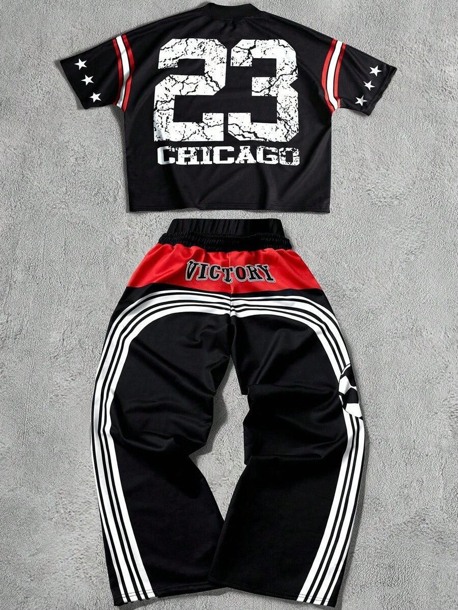 Men's T-Shirt And Pants 2pc Set