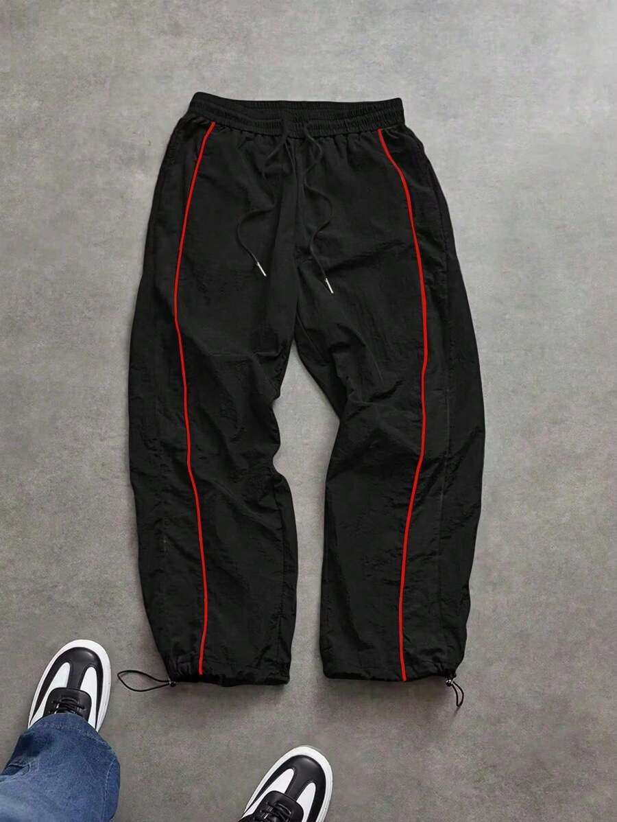 Men's Black Sports Pants