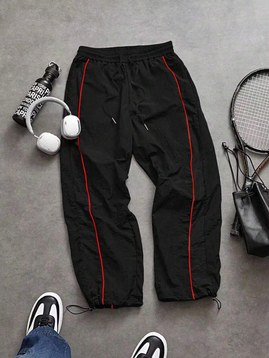 Men's Black Sports Pants