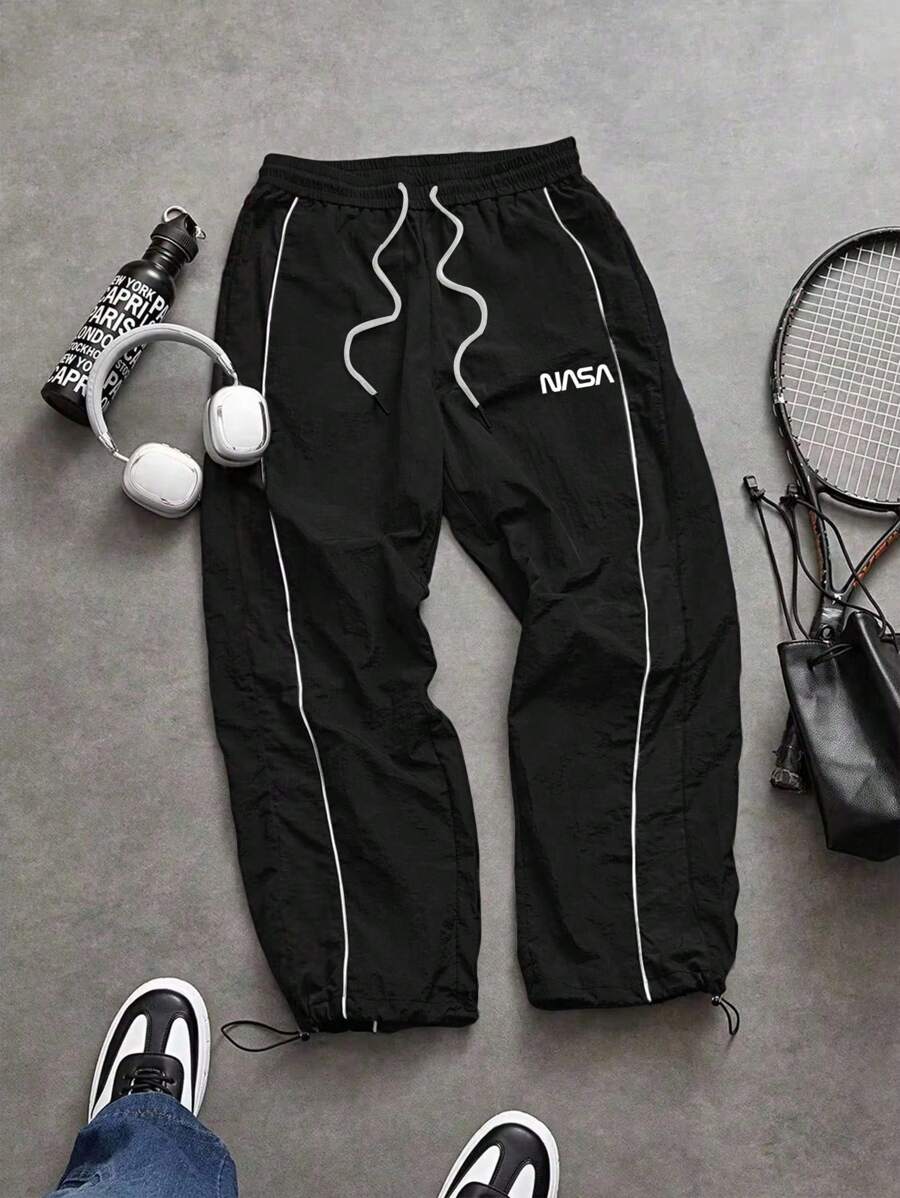 Men's Black Sports Pants