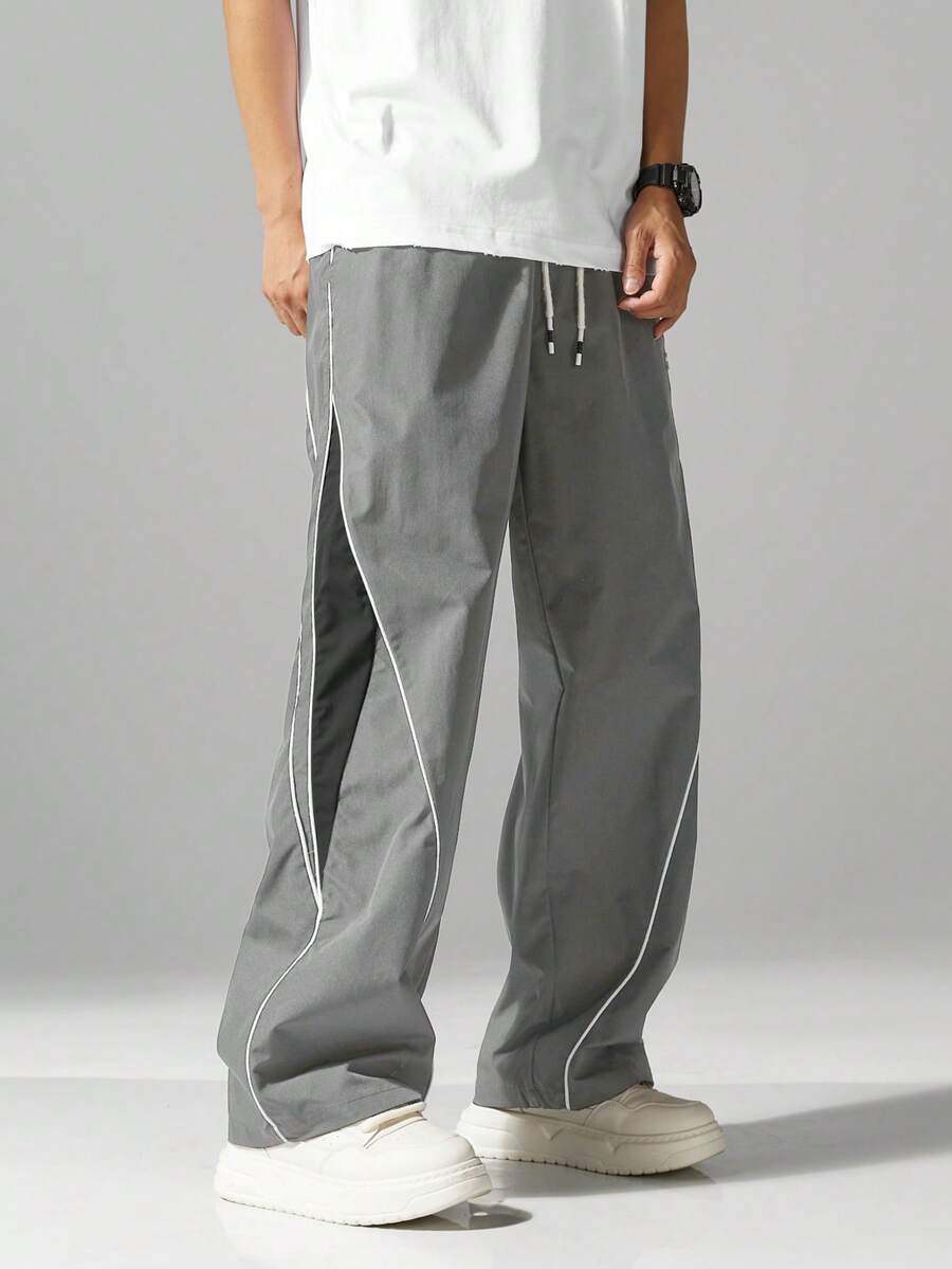 Casual Straight Loose Wide Leg Pants
