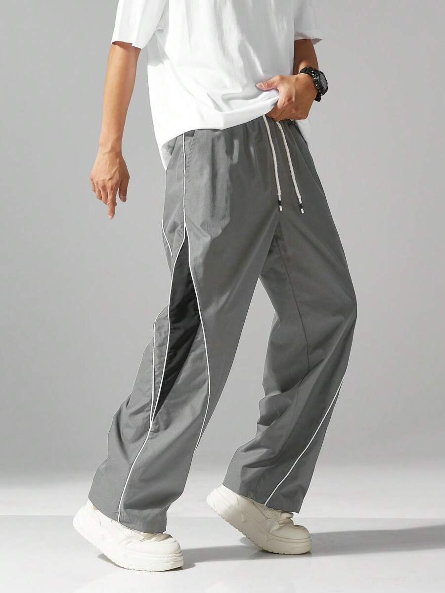 Casual Straight Loose Wide Leg Pants