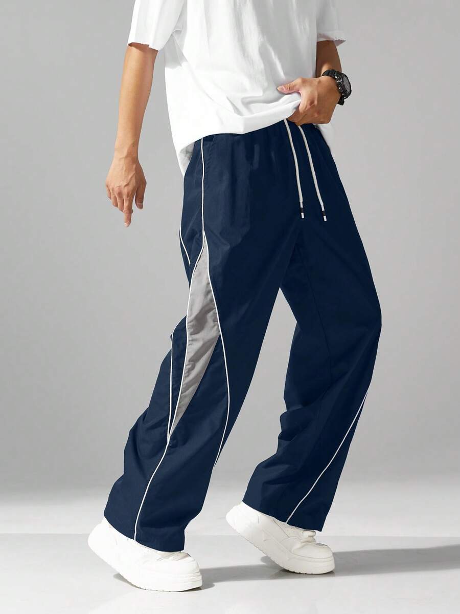 Casual Straight Loose Wide Leg Pants