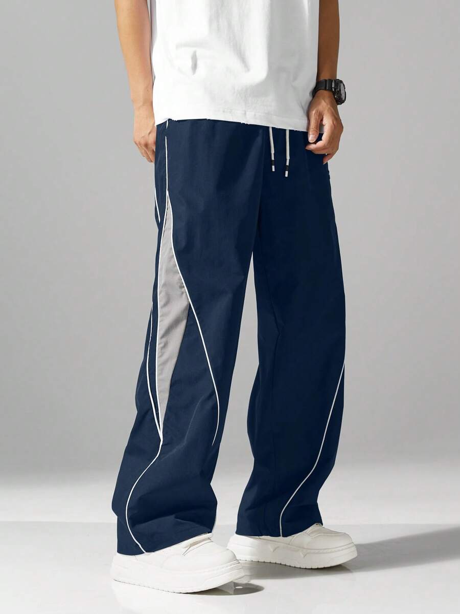 Casual Straight Loose Wide Leg Pants