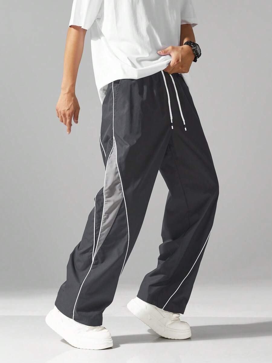 Casual Straight Loose Wide Leg Pants