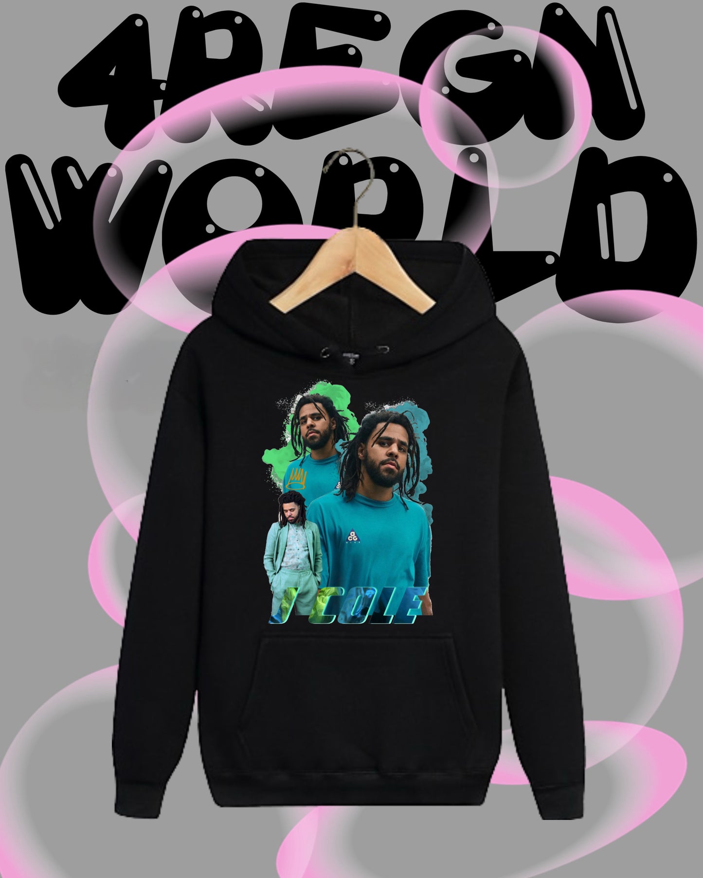Graphic Hoodie J Cole