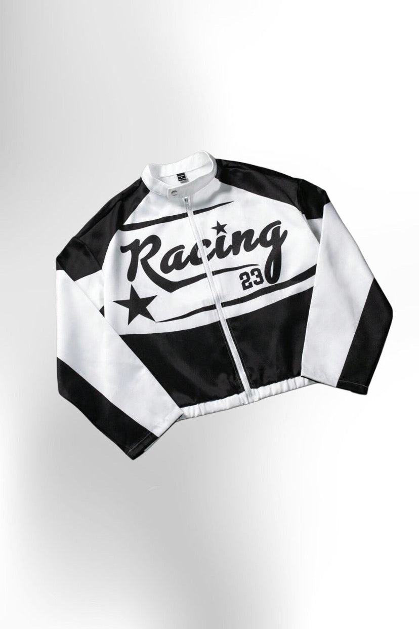 Men's Streetwear-Inspired Racing Jacket