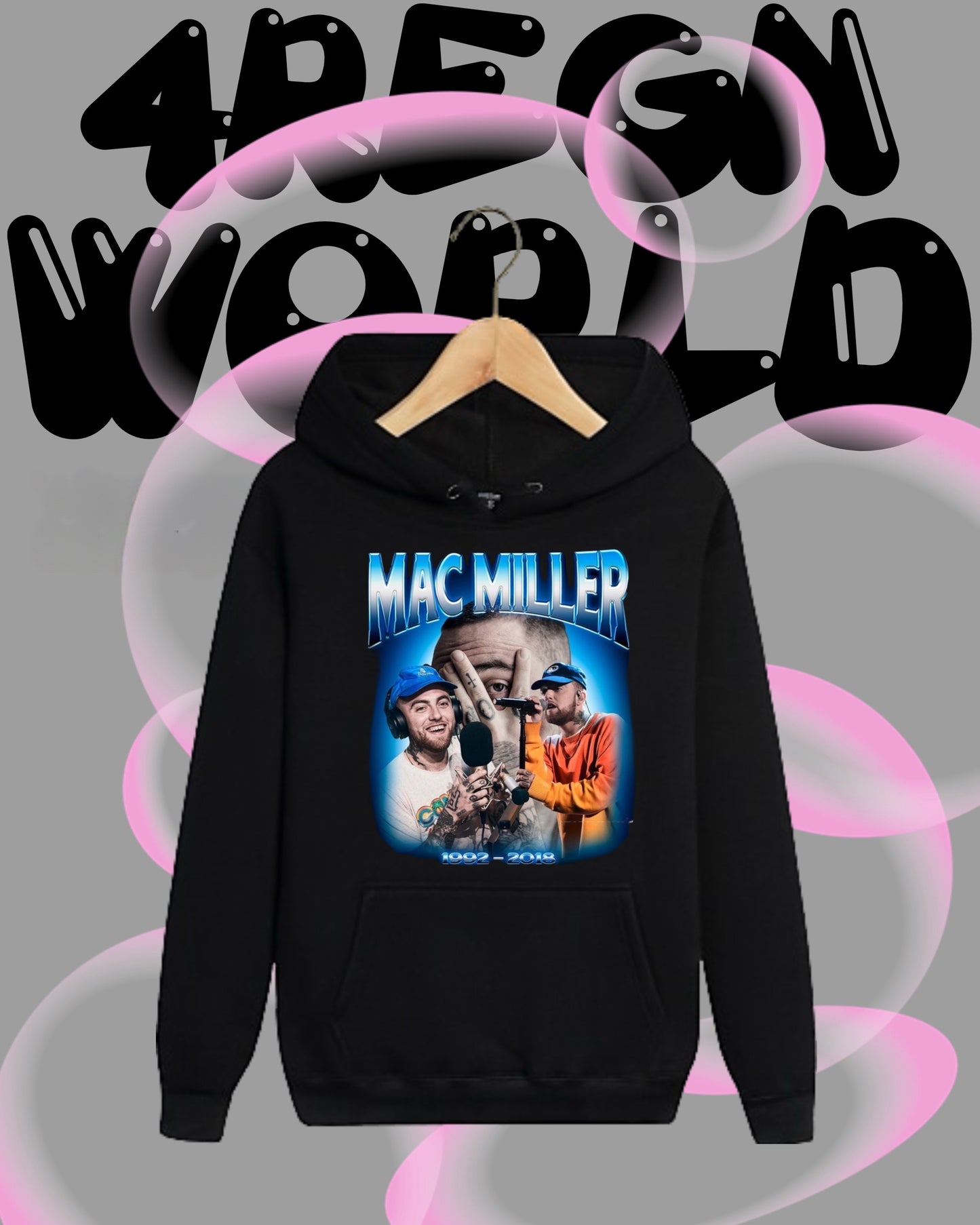 Graphic Hoodie Mac Miller