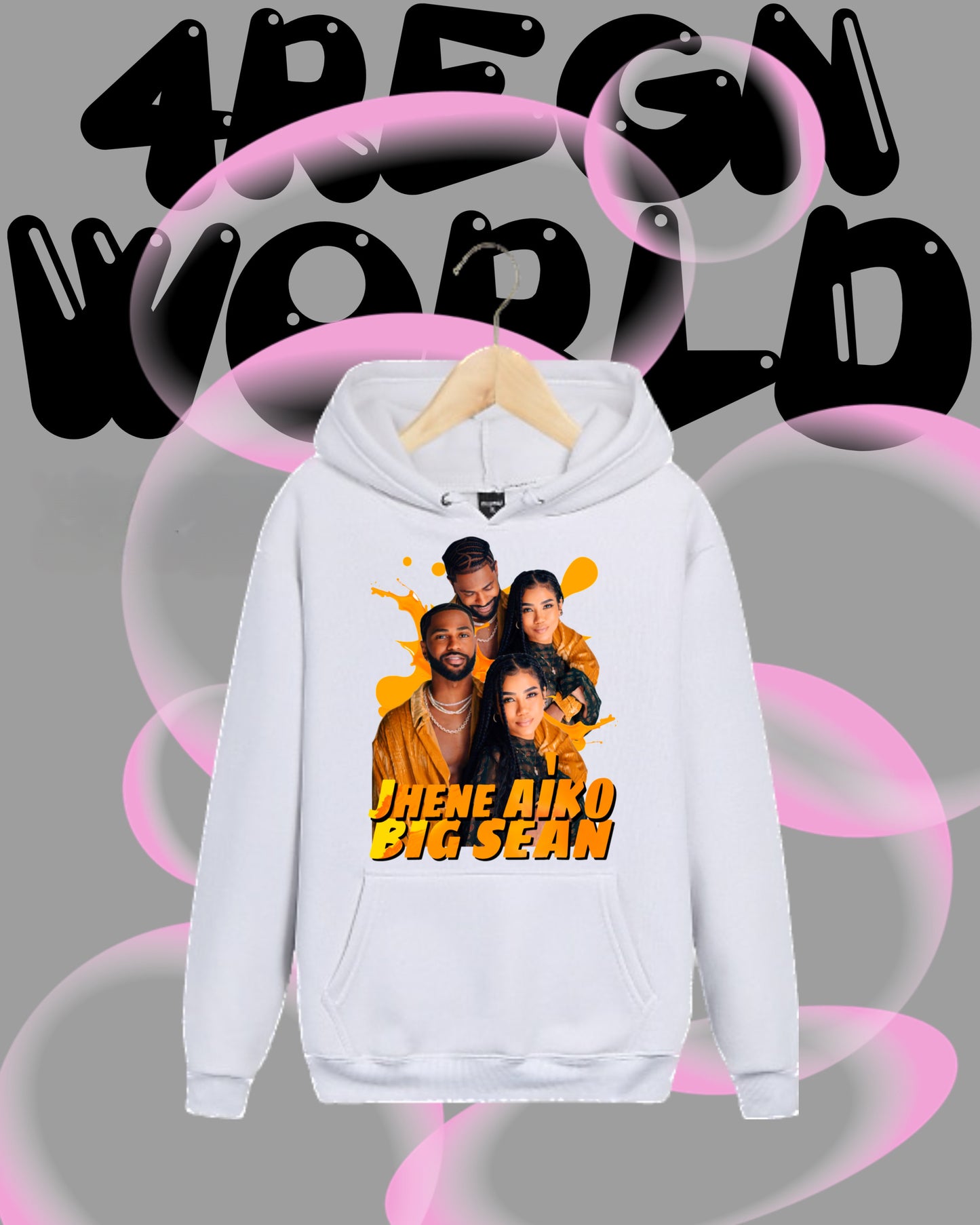 Graphic Hoodie Jhene & Big Sean