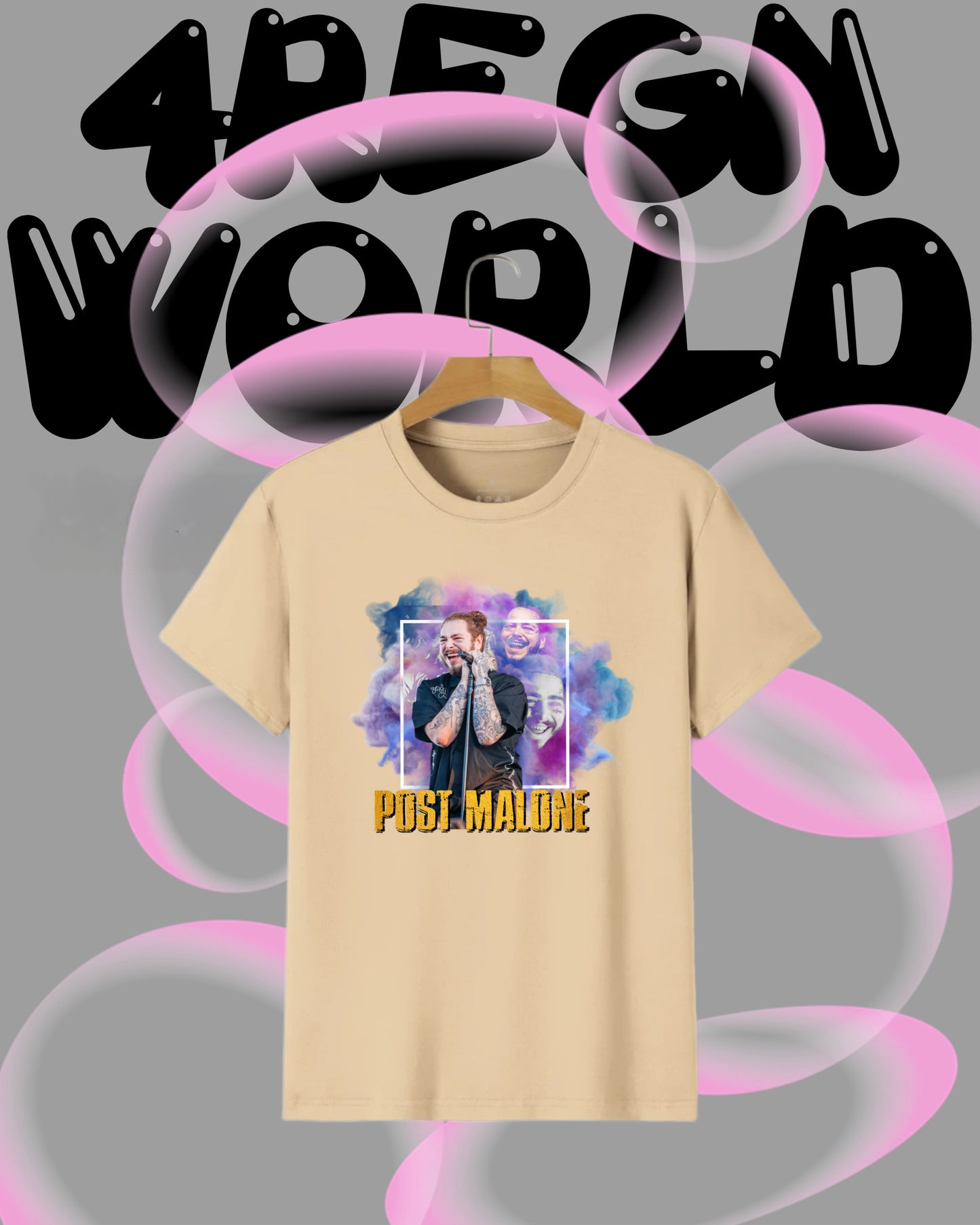 Graphic Tee Post Malone