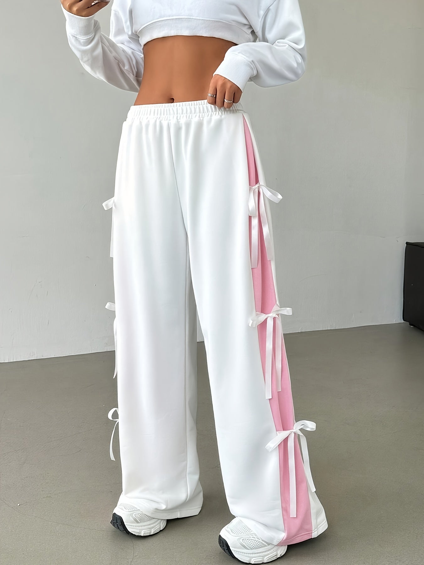 Women'S High-Waisted Wide-Leg Pants