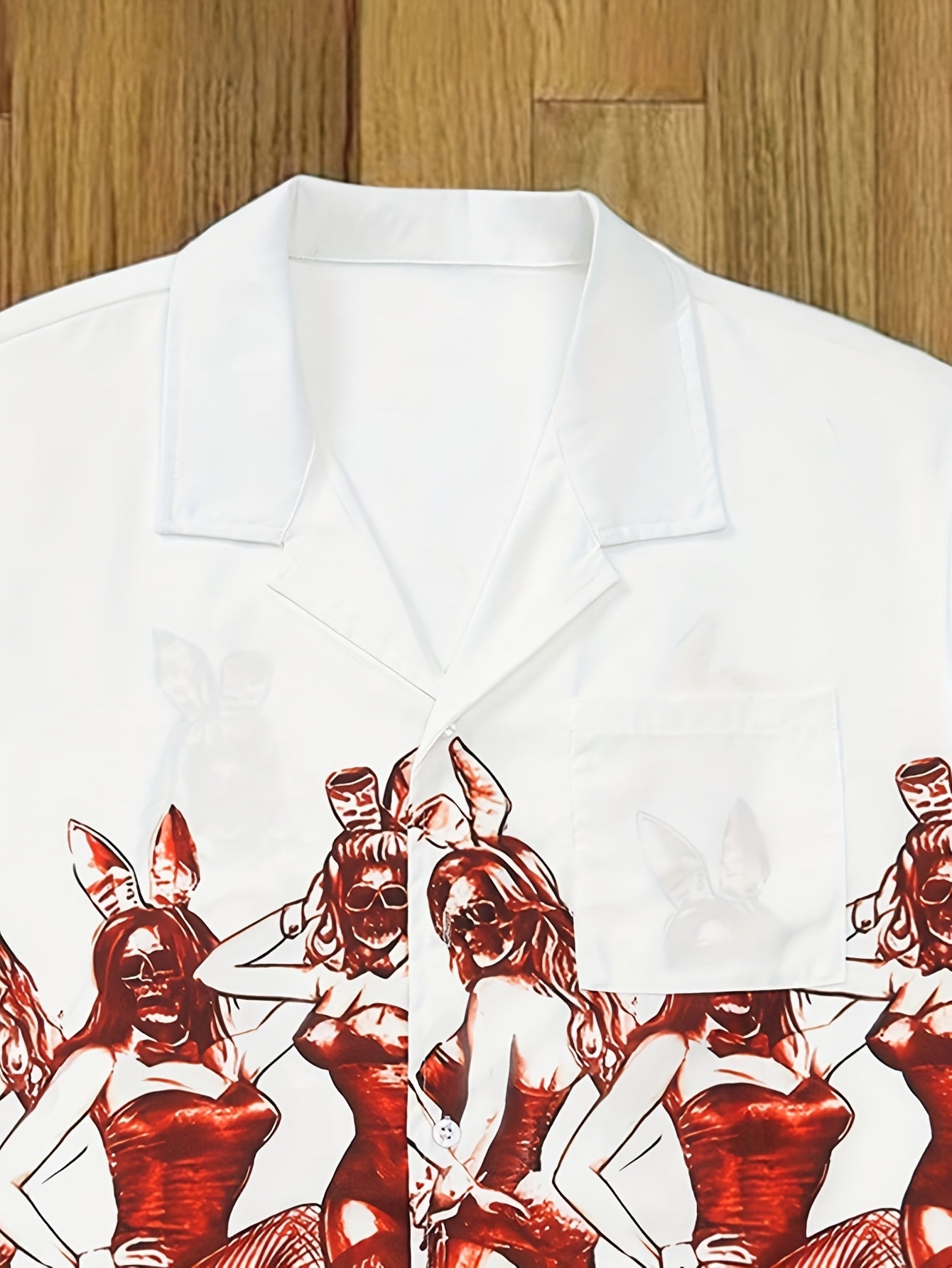 Men's White Summer Short Sleeve T-Shirt