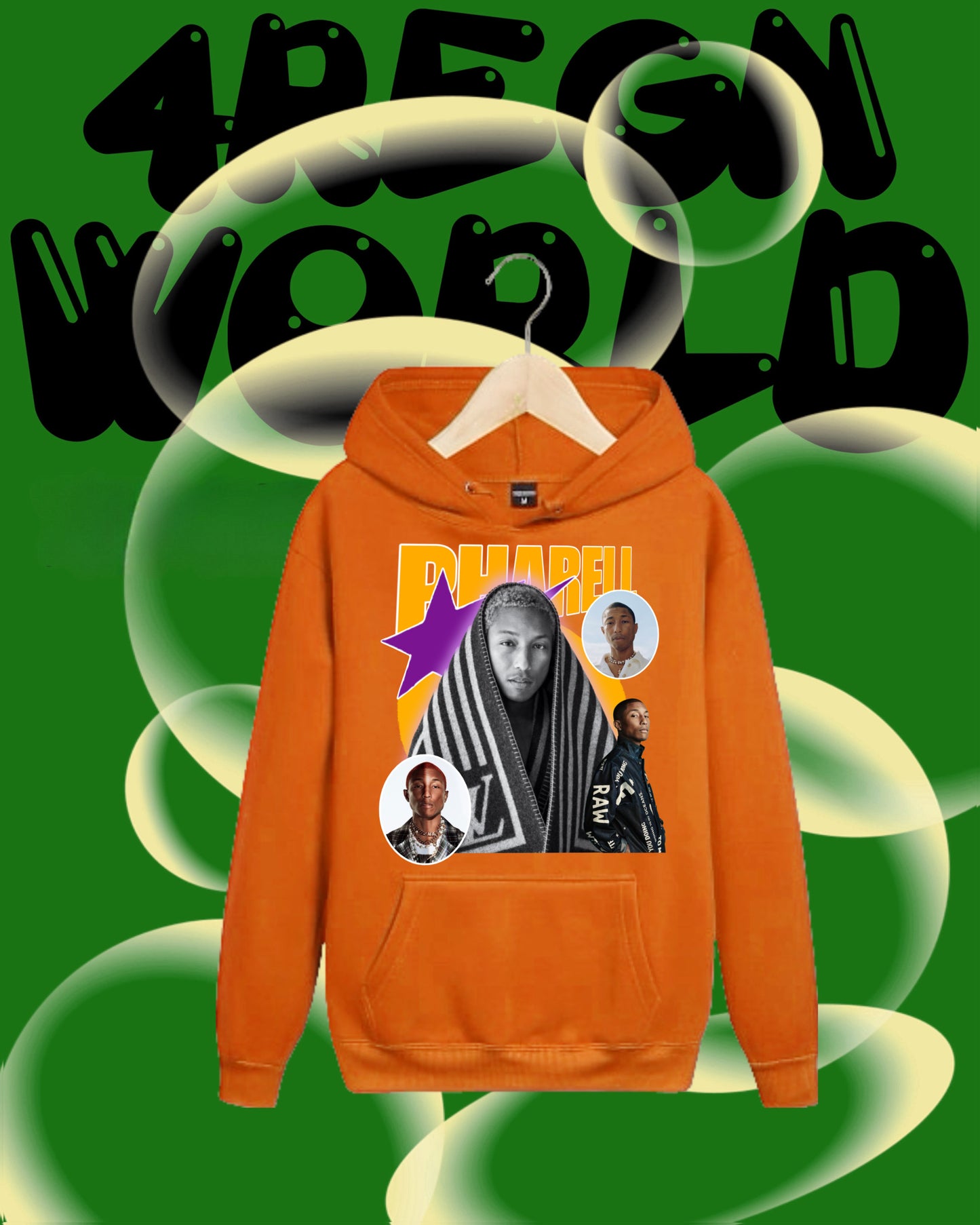 Graphic Hoodie Pharell