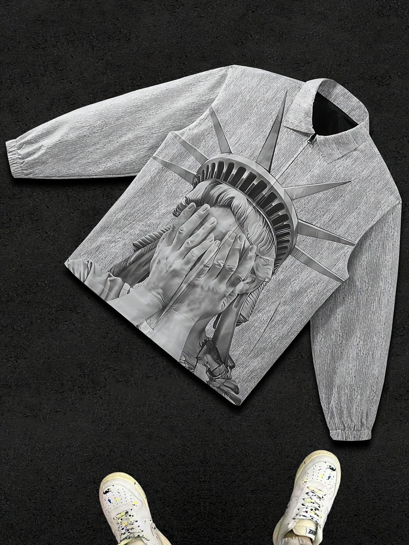 Casual Graphic Jacket