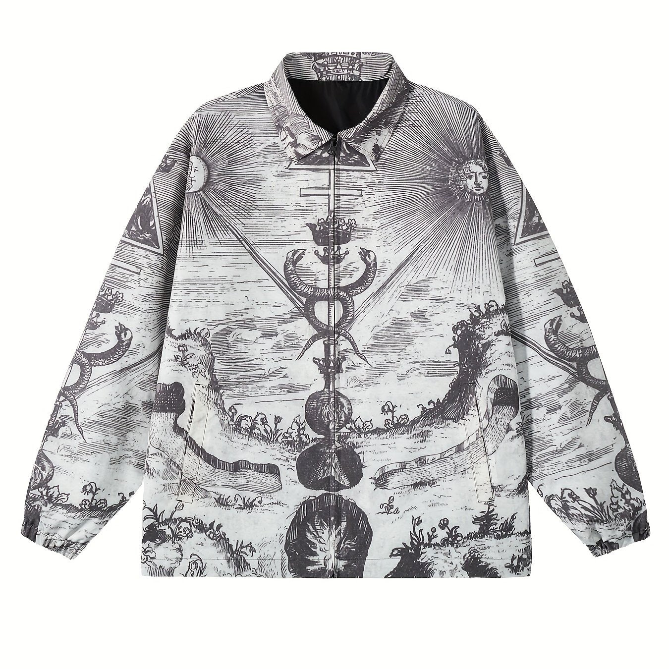 Casual Printed Jacket