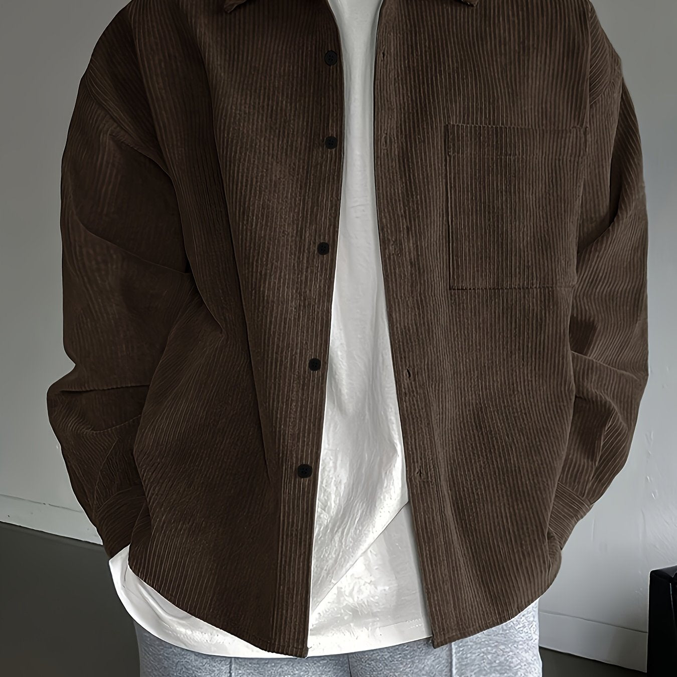 Men's Casual CorduroyShirt
