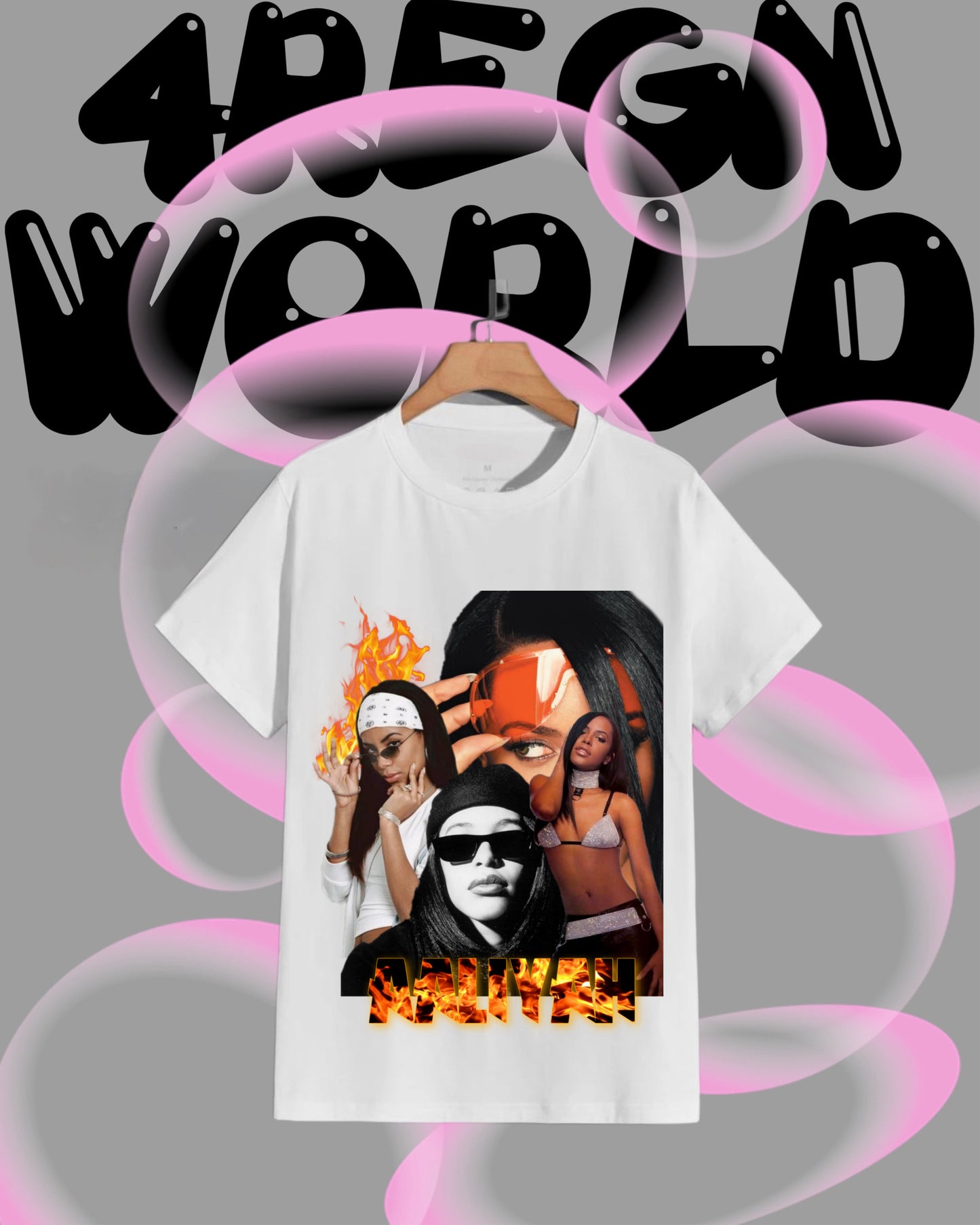 Graphic Tee New Edition Aaliyah