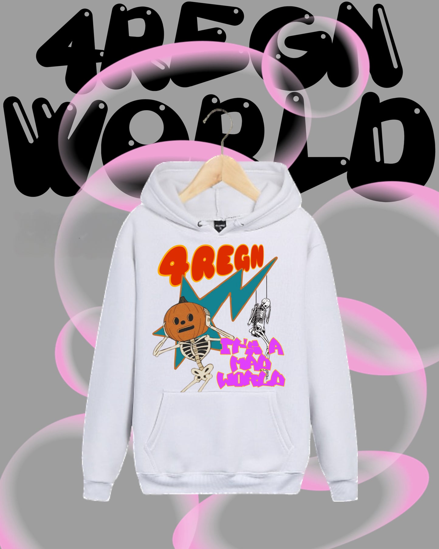 Graphic Hoodie 4regn