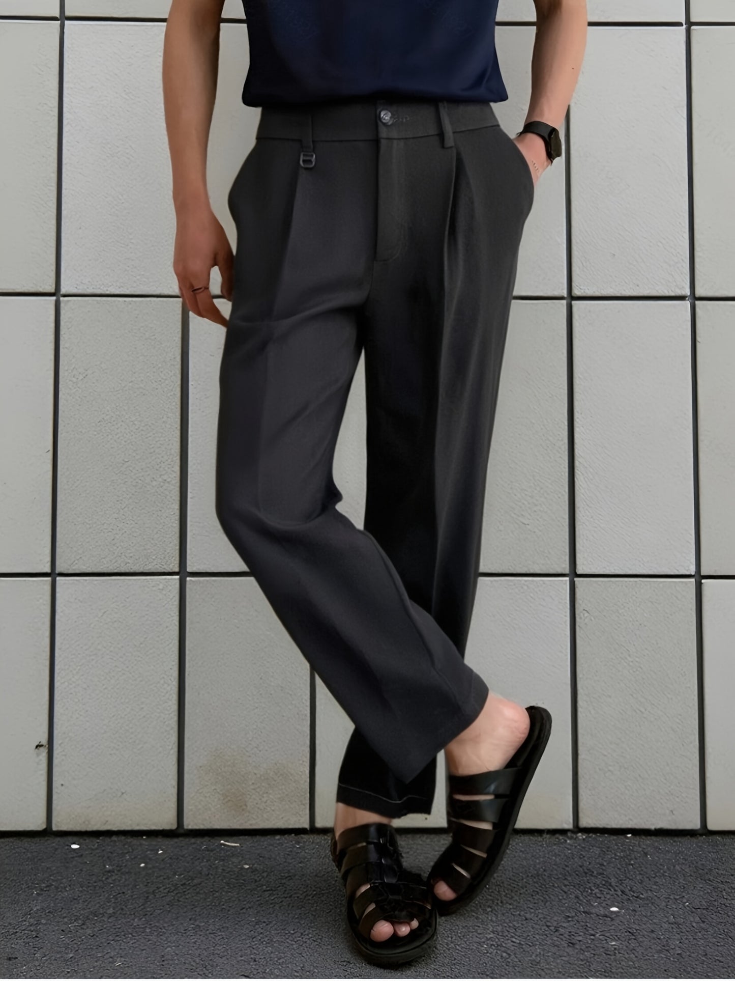Straight Leg Dress Pants