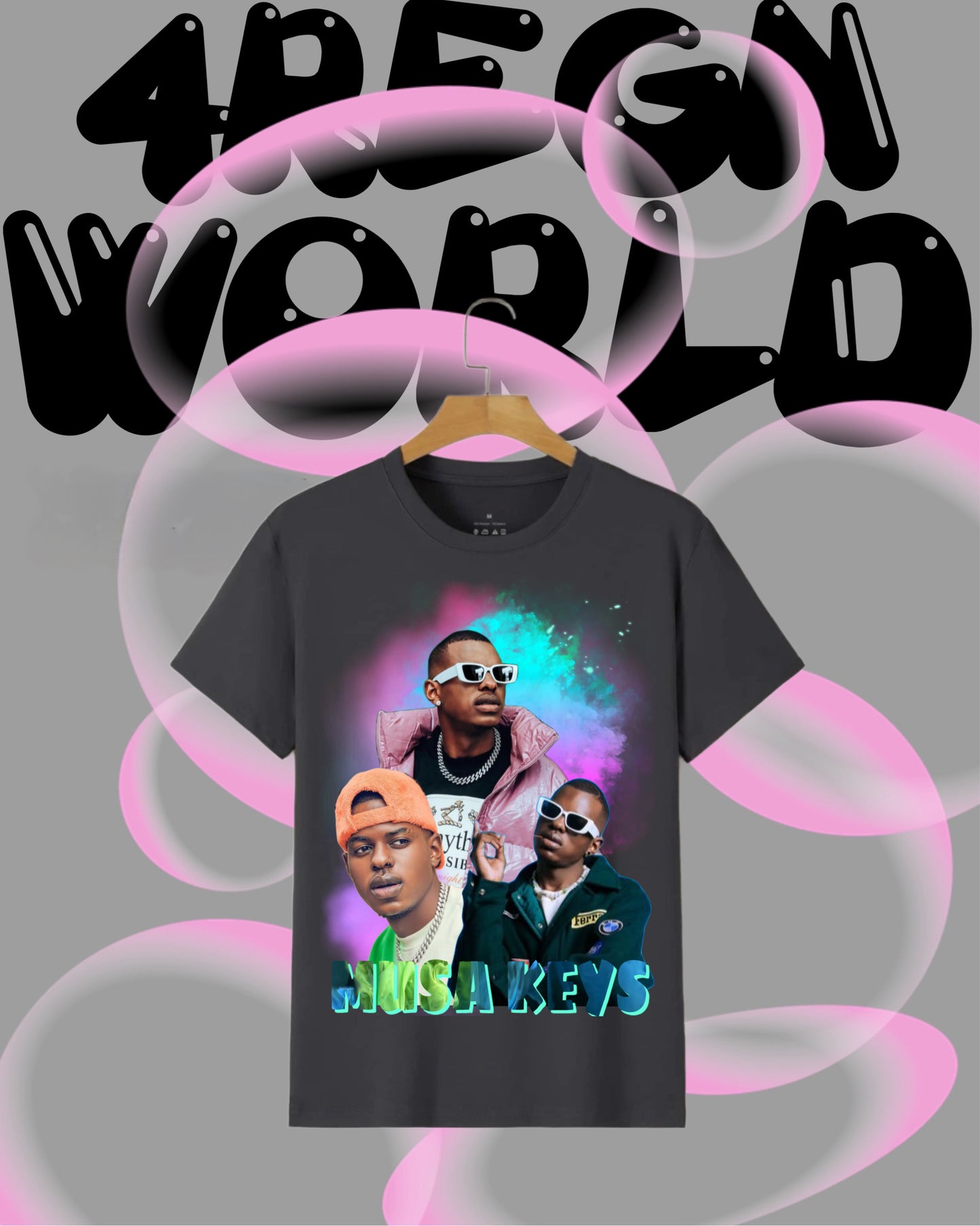 Graphic Tee New Edition Musa Keys