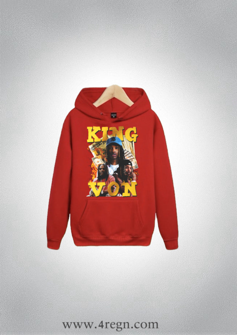 Graphic Hoodies King Von