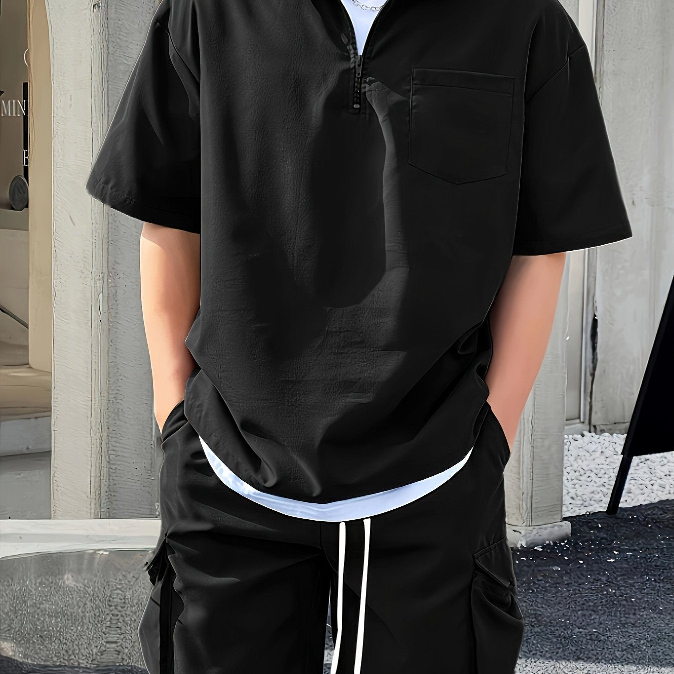 Men'S Casual 2Pc Summer Outfit