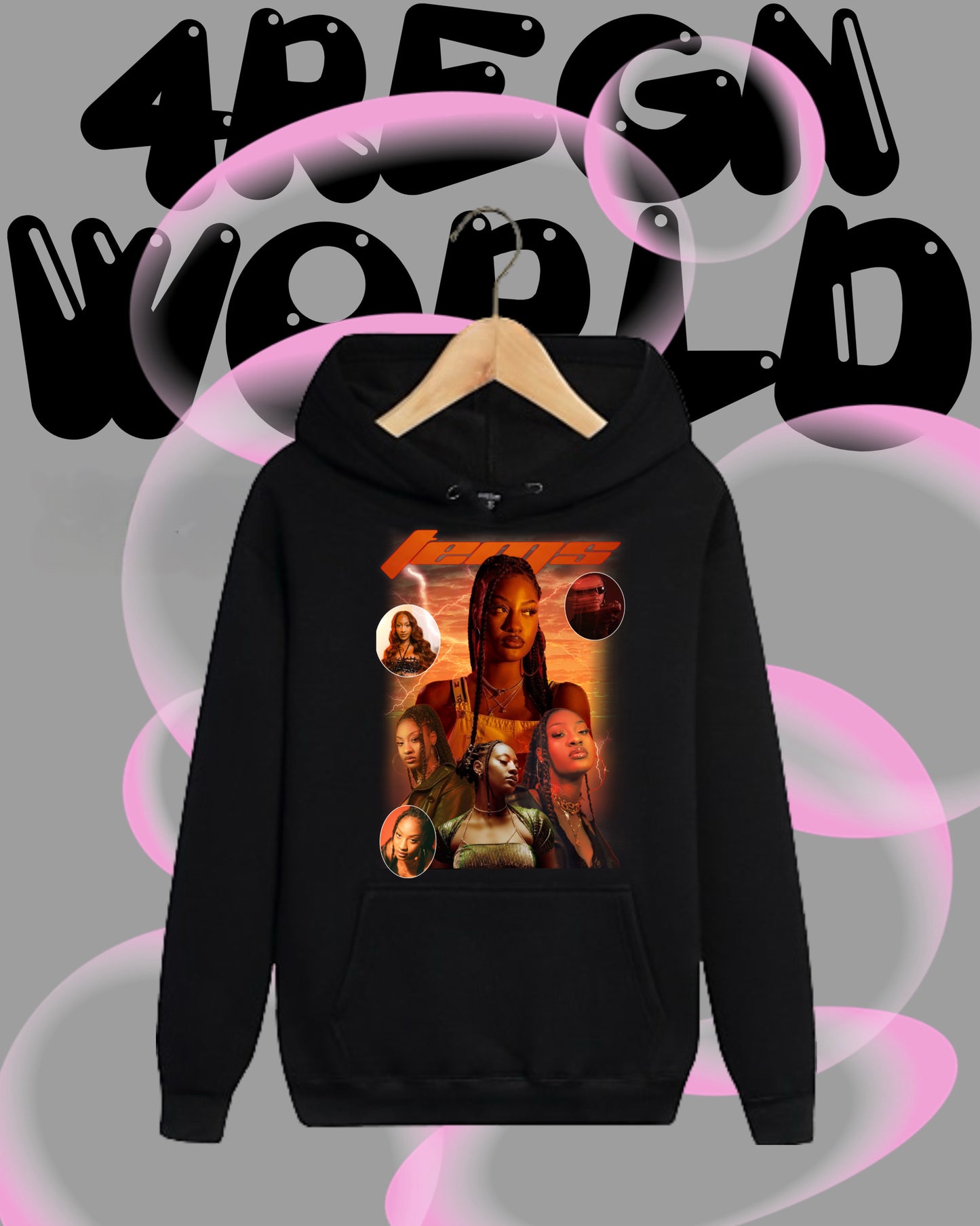 Graphic Hoodie Tems
