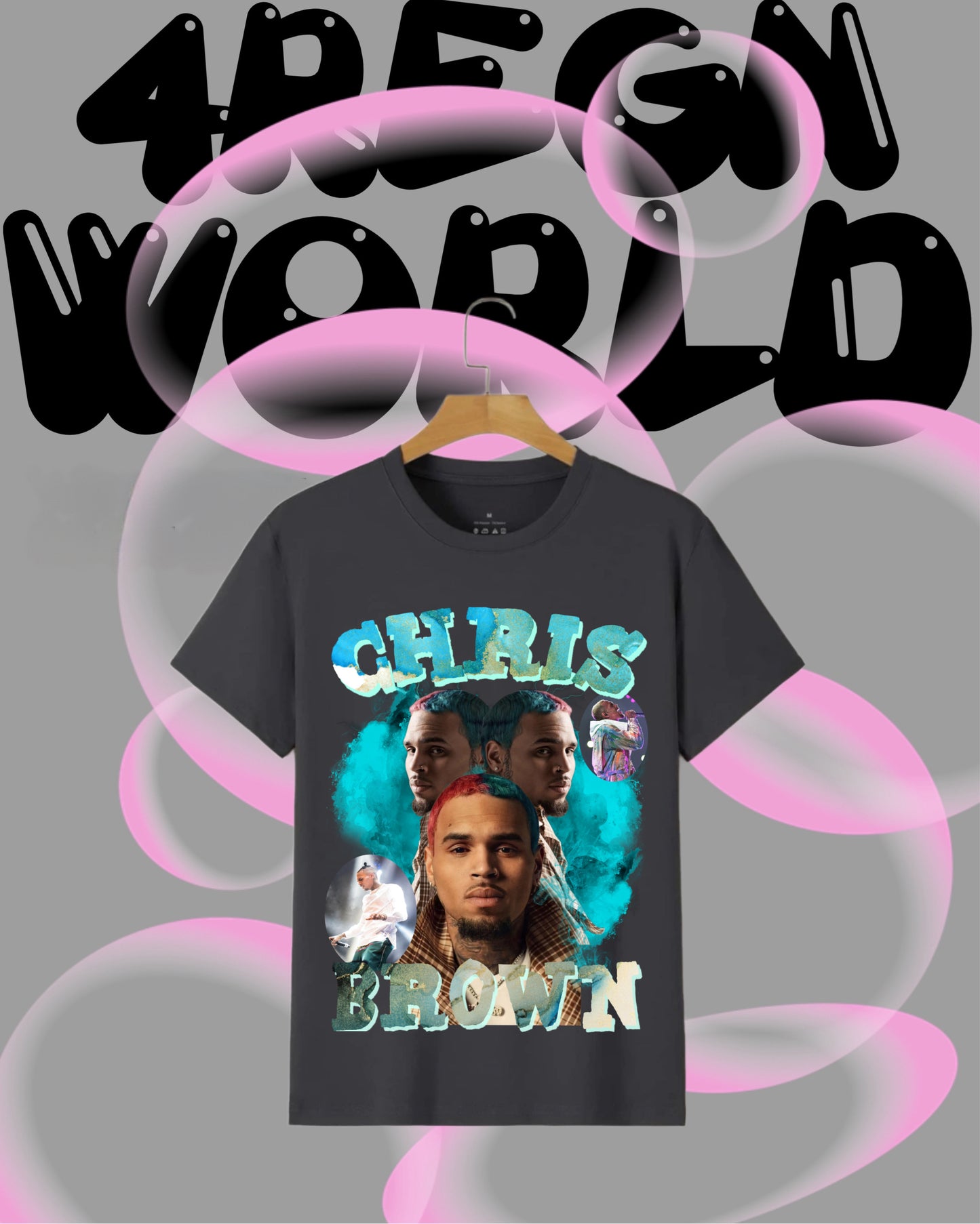 Chris Brown Oversized Tee