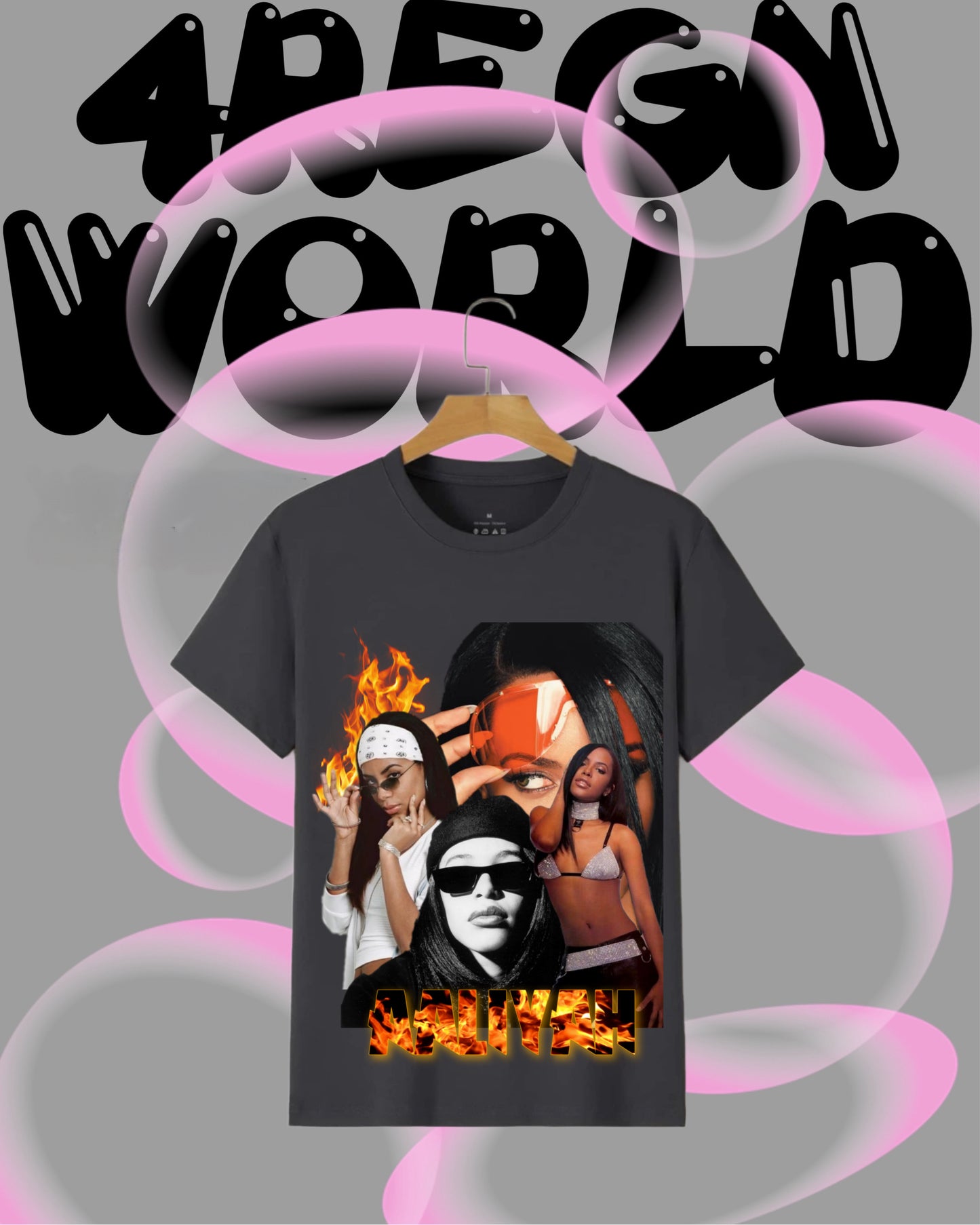 Graphic Tee New Edition Aaliyah