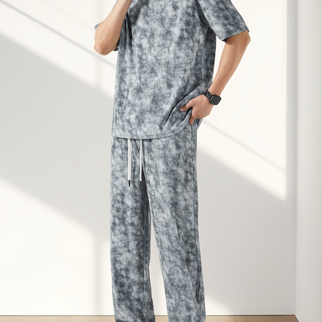 Men's 2pc Tee & Pants Set