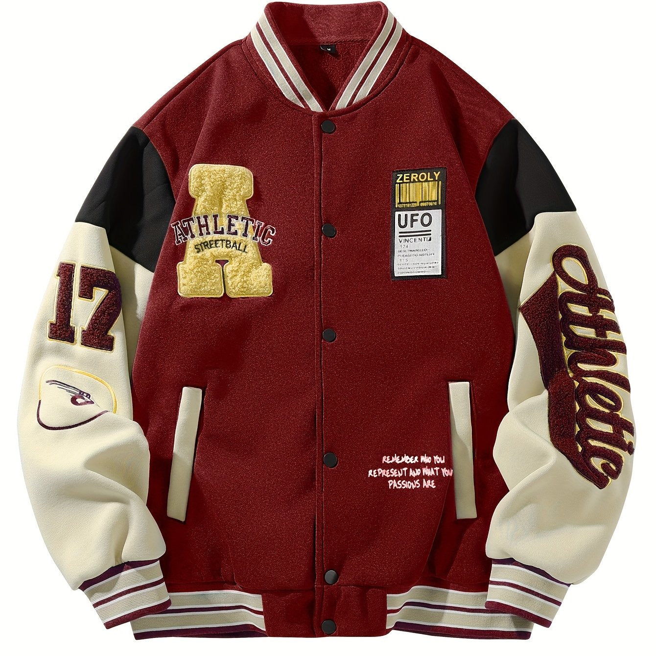 Casual Varsity Jacket