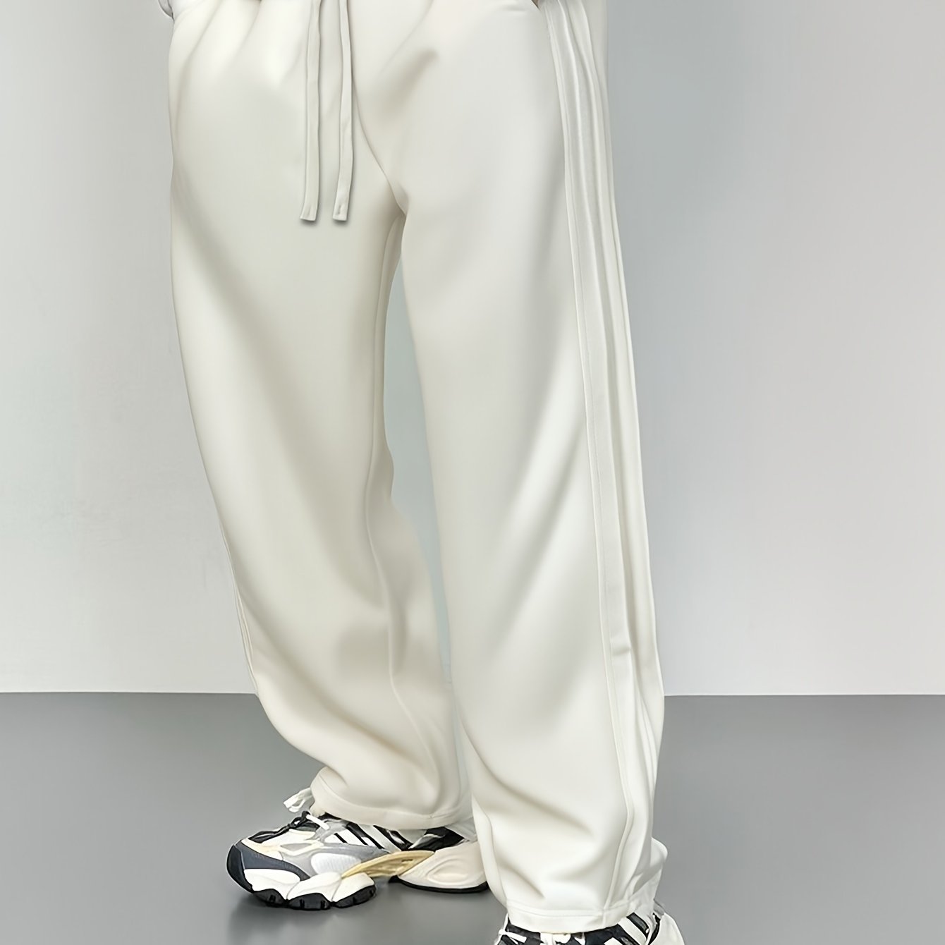 Men's Casual Loose Straight-Leg Pants
