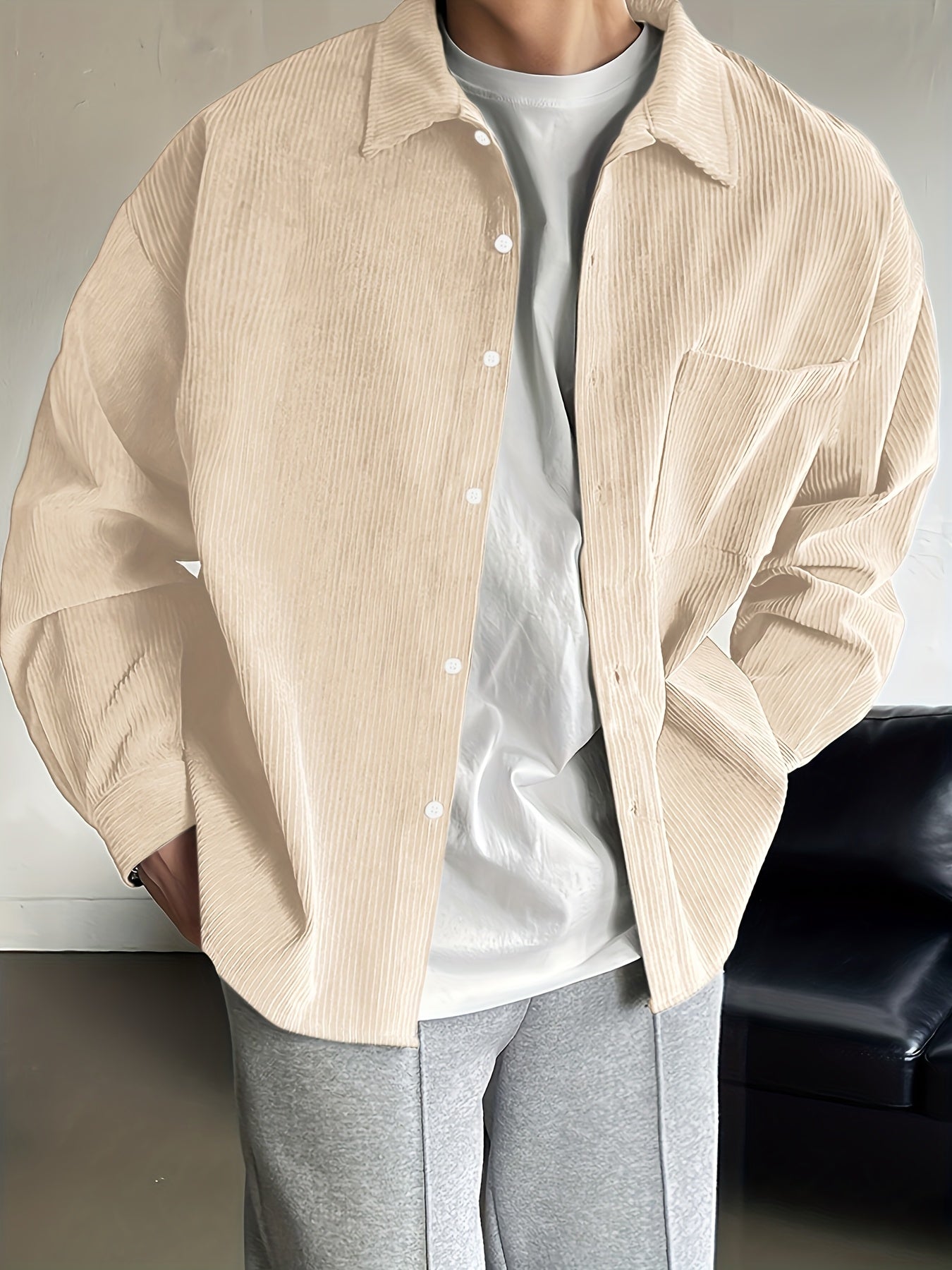 Men's Casual CorduroyShirt