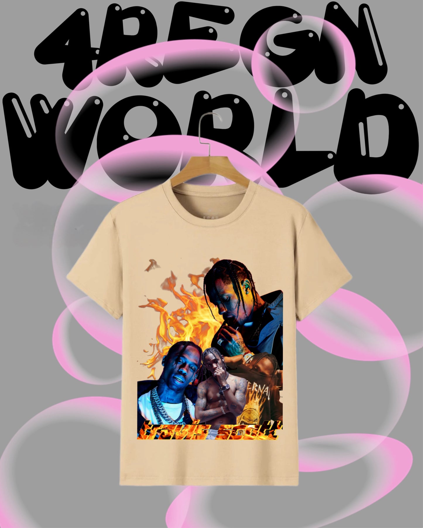 Graphic Tee New Edition Travis Scott