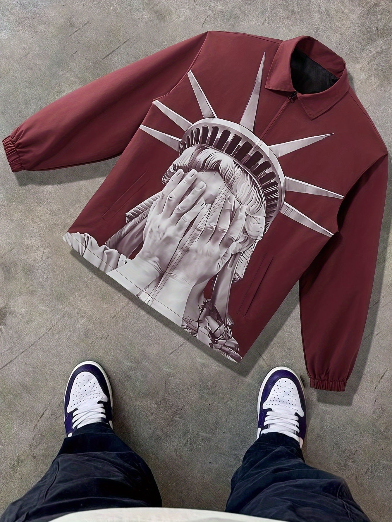 Casual Graphic Jacket