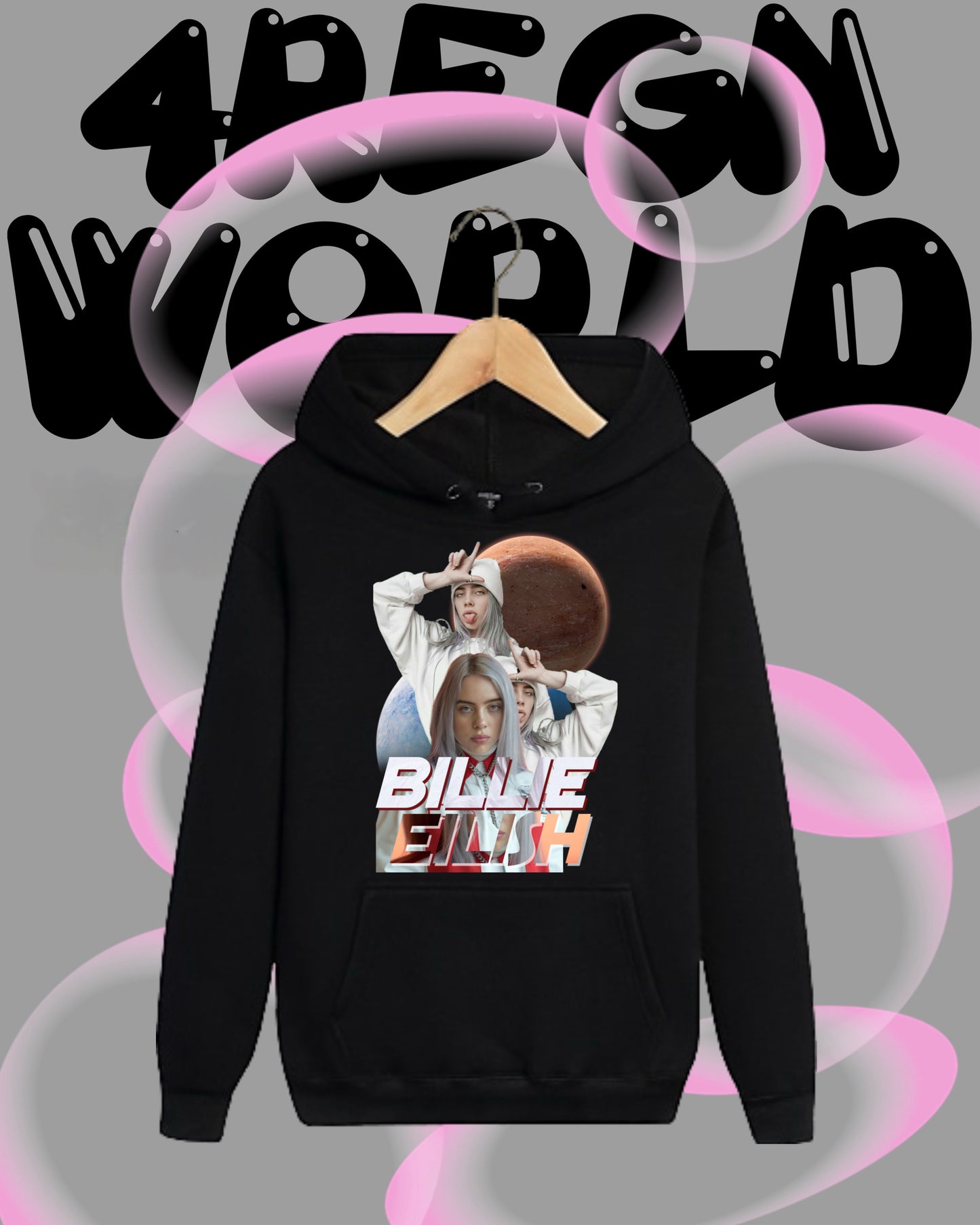 Graphic Hoodie Billie Eilish