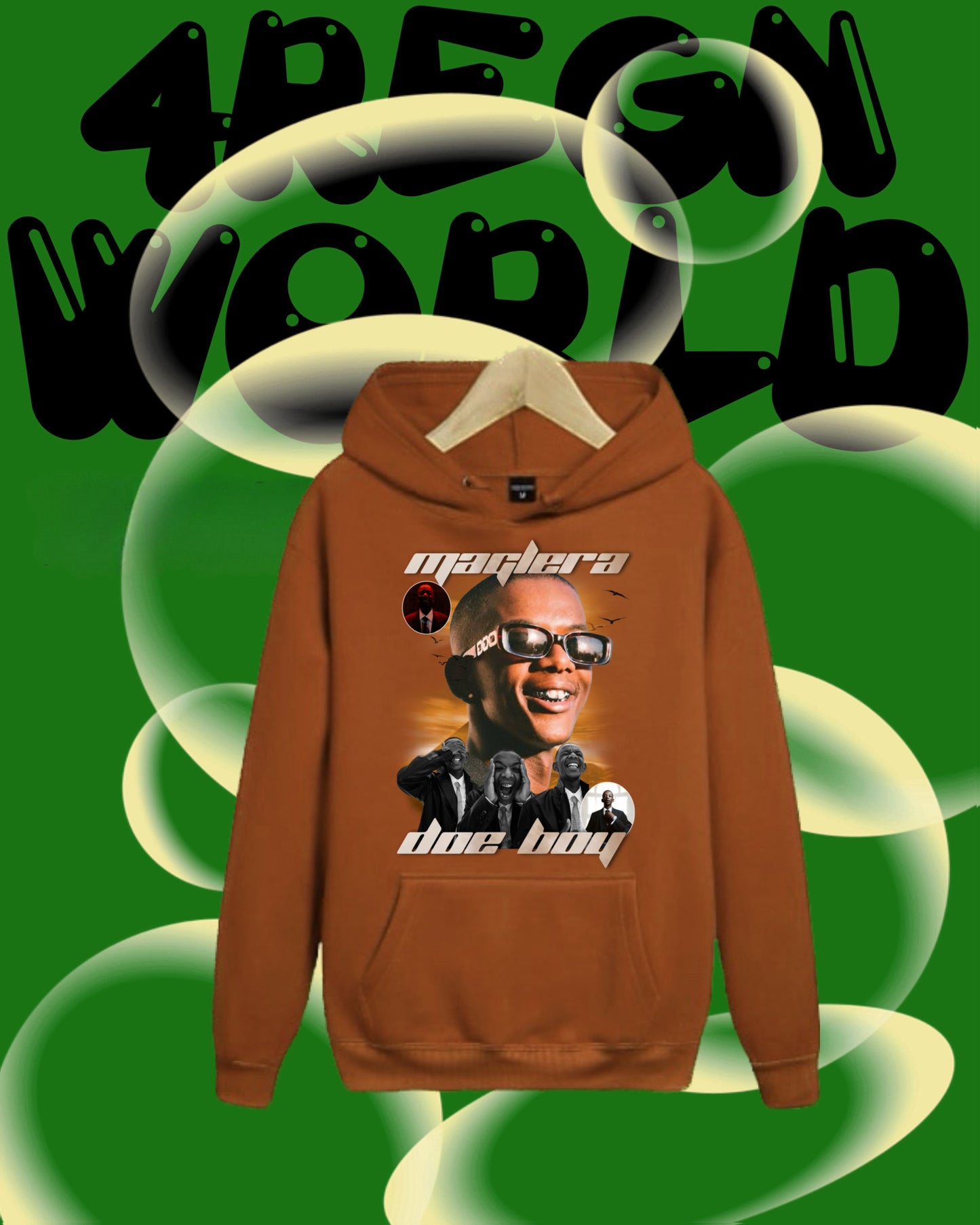 Graphic Hoodie Maglera Doe Boy