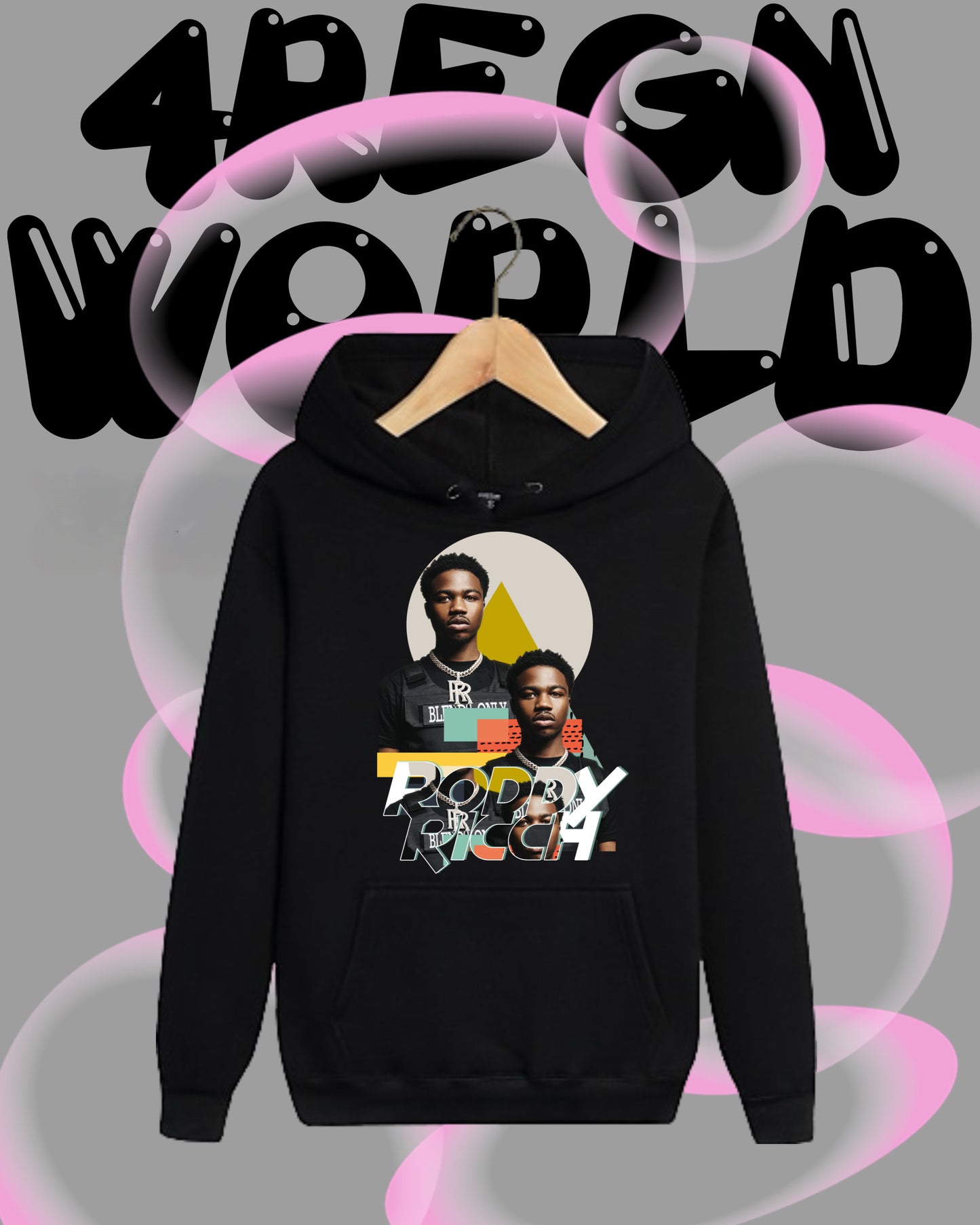 Graphic Hoodie Roddy Ricch