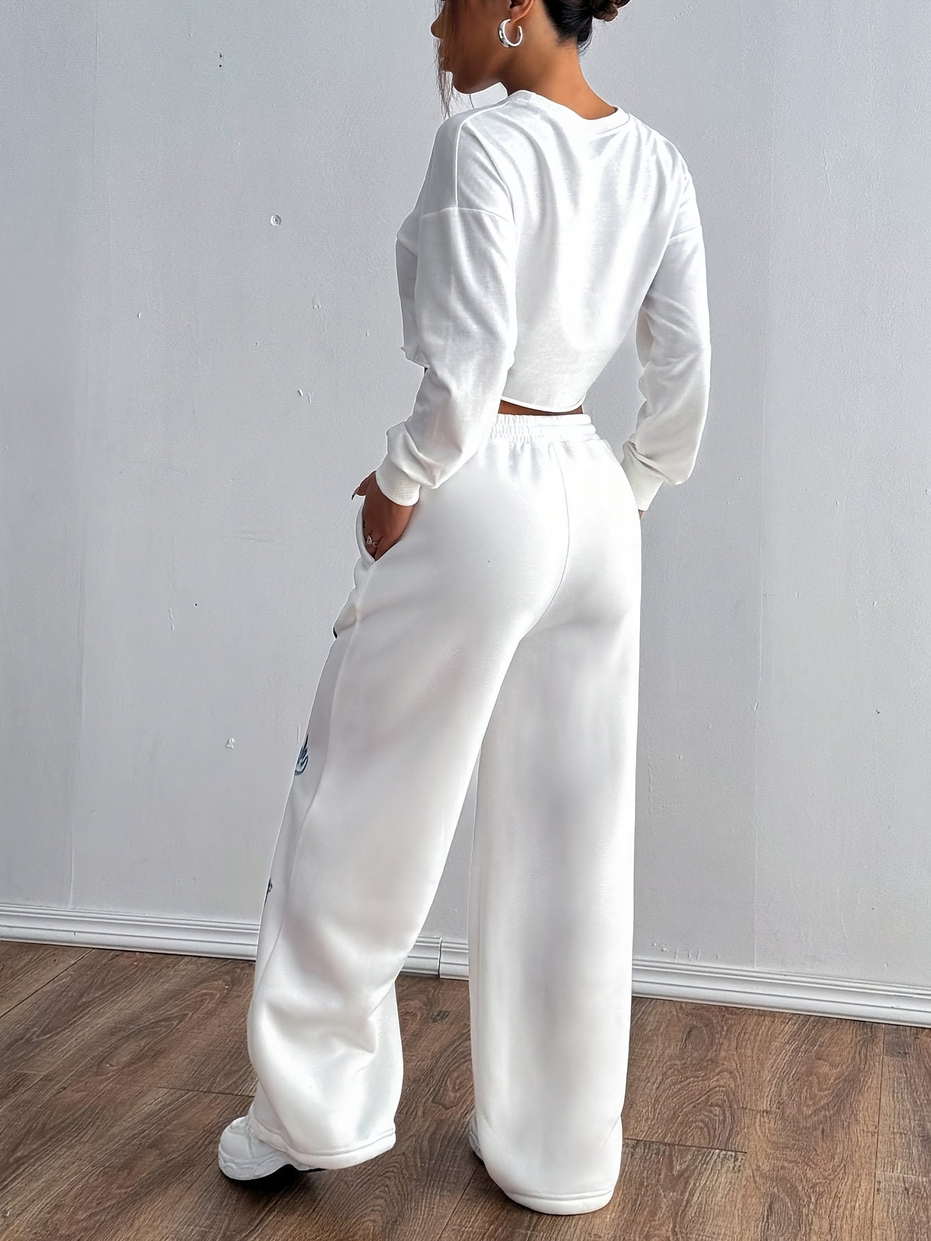 Women's Casual Print Loose-Fit Pants