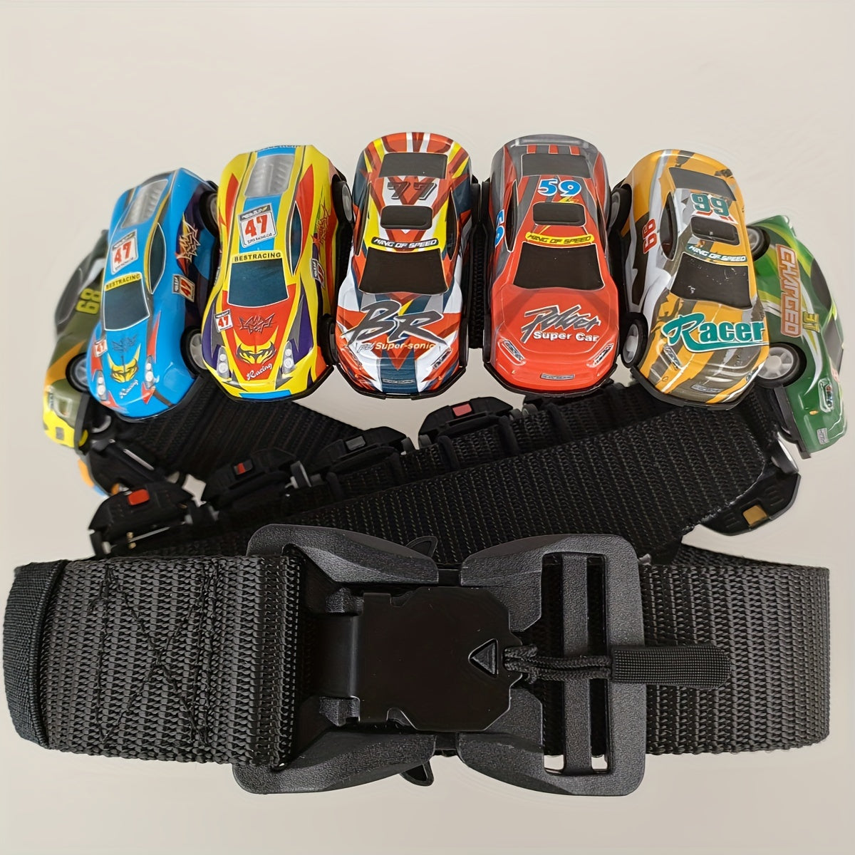 Funky Skateboard & Car Charm Belt