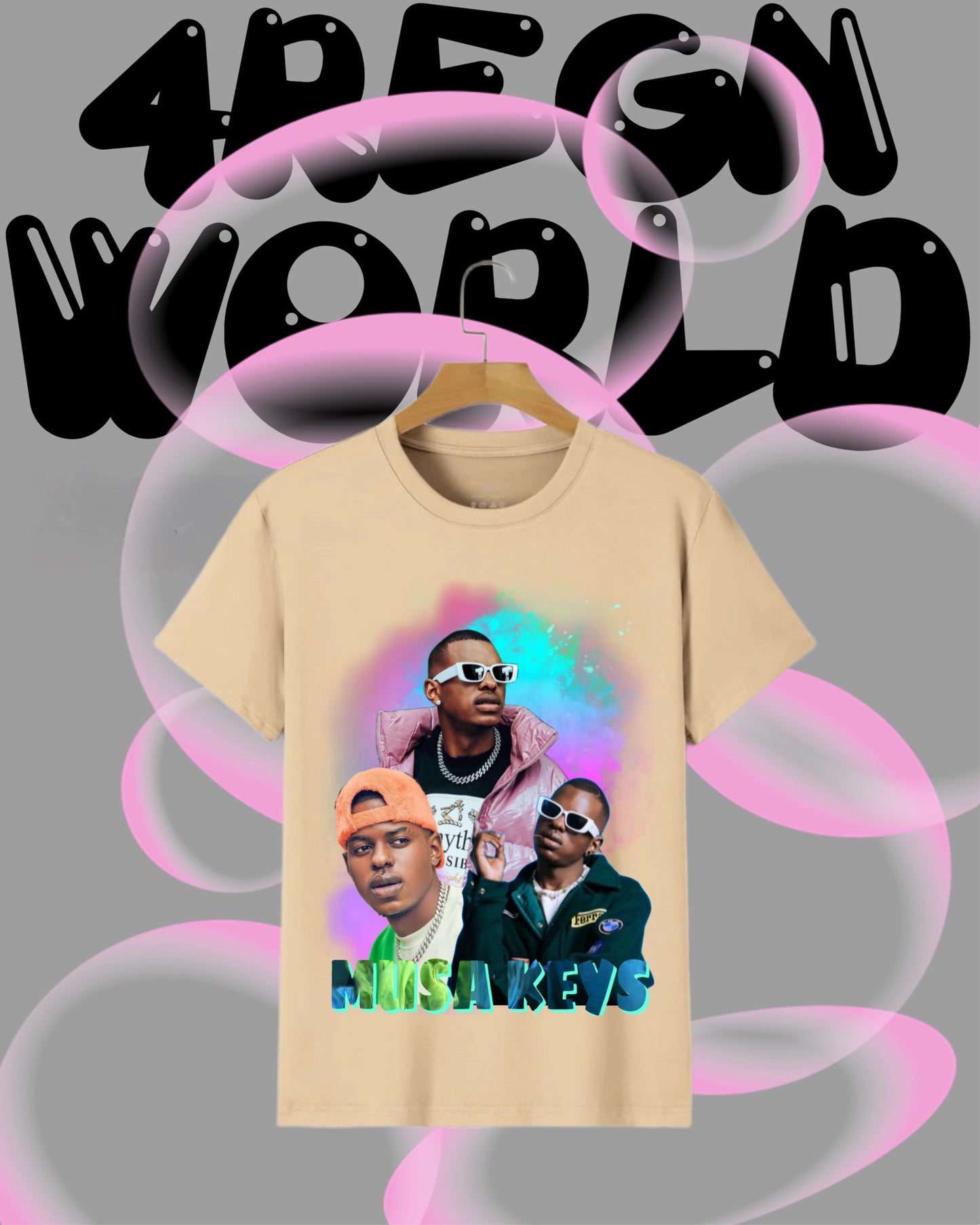Graphic Tee New Edition Musa Keys