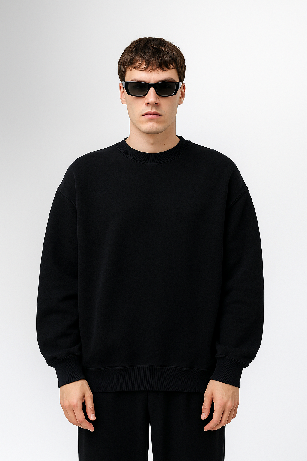 CUSTOM BLACK SWEATER