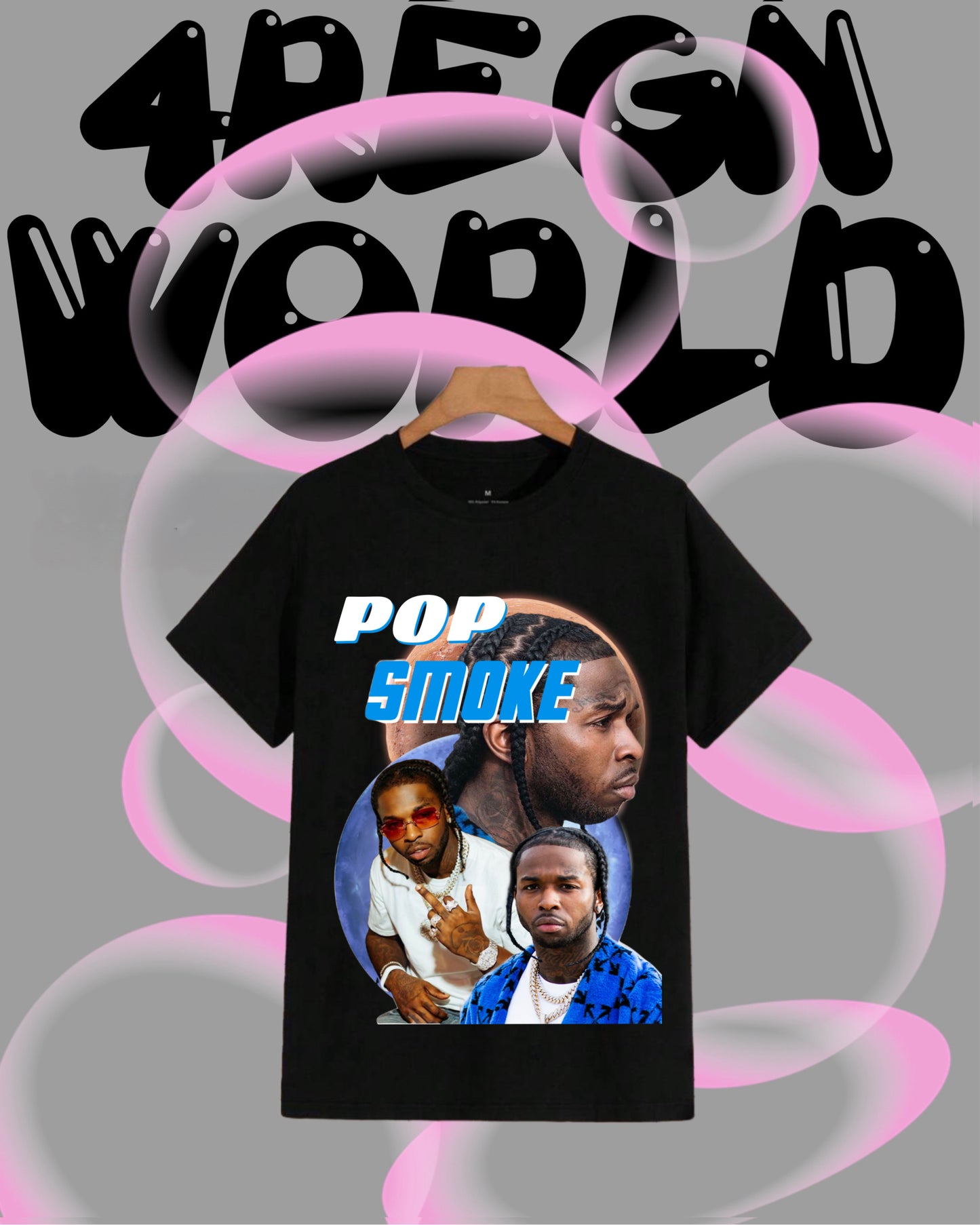 Graphic Tee New Edition Pop Smoke